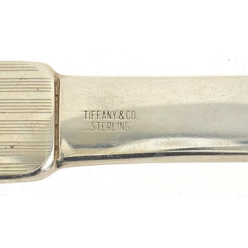 36 - Tiffany & Co sterling silver letter opener, 23.5cm in length, 59.5g
