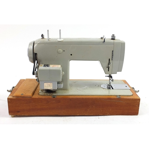 2088 - Frister & Rossman electric sewing machine with case number 00909