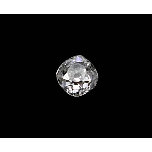 186 - Loose diamond solitaire, over 0.2ct