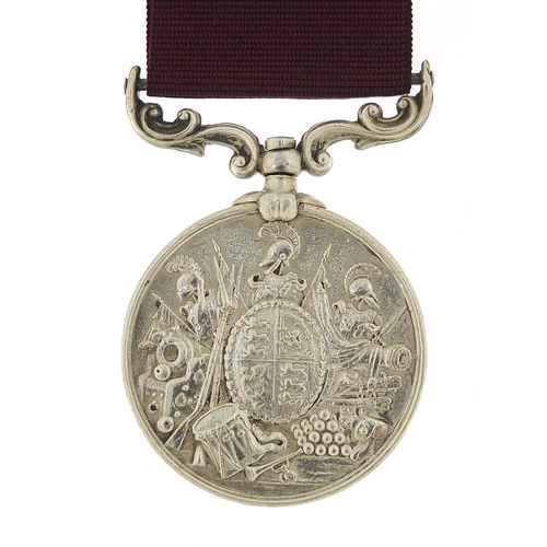 1206 - Victorian British military Army Long Service and Good Conduct medal awarded to 1606.CR.SGTT.N.LATHAM... 