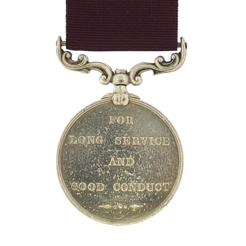 1206 - Victorian British military Army Long Service and Good Conduct medal awarded to 1606.CR.SGTT.N.LATHAM... 