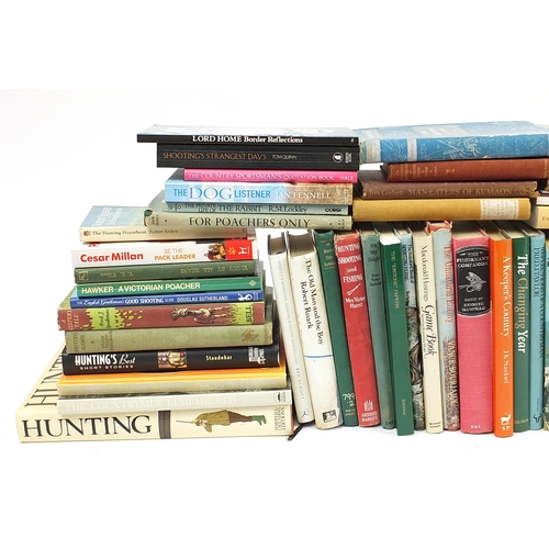 1994 - Large collection of country, hunting and shooting related books, predominantly hardback including Ma... 