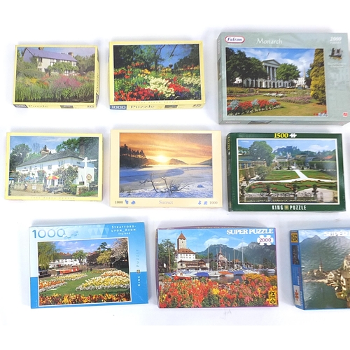 273 - Jigsaw puzzles including Falcon Windsor Castle and Schmid Super Puzzles