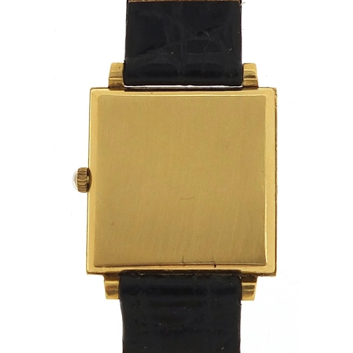 225 - Vacheron & Constantin, 18ct gold gentlemen's wristwatch, the movement numbered 1003, 25mm wide, tota... 