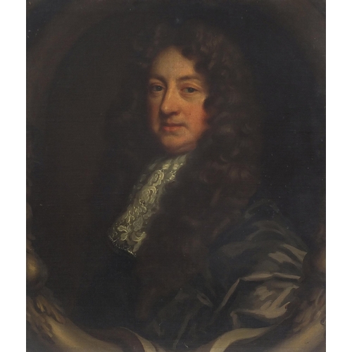 1507 - After Peter Lely - Portrait of Sir Thomas Craven and Lady Craven, pair of 17th/18th century Old Mast... 