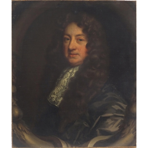 1507 - After Peter Lely - Portrait of Sir Thomas Craven and Lady Craven, pair of 17th/18th century Old Mast... 