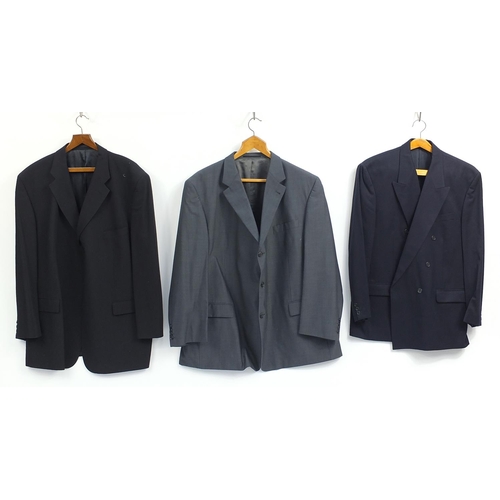 294 - Three gentleman's jackets, Pierre Cardin, Digel and one other, all 5XXL