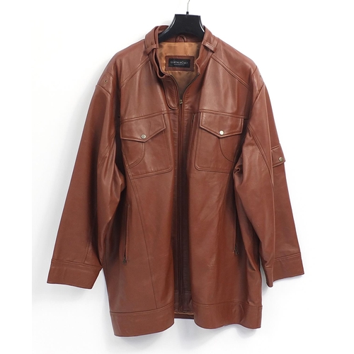 292 - Gentleman's leather Cult jacket, 5XXL