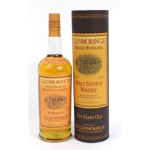 103 - Bottle of Glenmorangie single malt whiskey