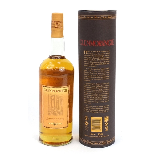 103 - Bottle of Glenmorangie single malt whiskey