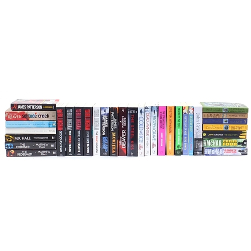 214 - Paperback novels, John Grisham, Matthew Hall, Mark Billingham, Rhys Owen, David Donachie, Harry Bing... 