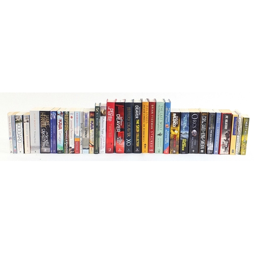 179 - Miscellaneous hardback and paperback novel books, various authors