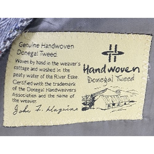 58 - Genuine hand woven Donegal tweed Magee gentleman's jacket, size medium