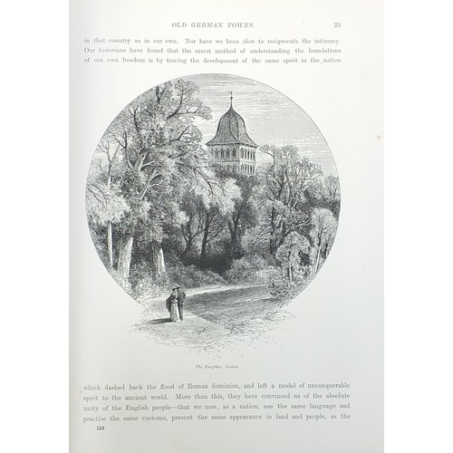 51 - Two volumes of Picturesque Europe with Illustrations on Steel and Wood by Cassell, Petter and Galpin... 