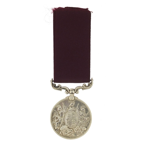 1542 - Victorian British military Army Long Service and Good Conduct medal awarded to 1606.CR.SGTT.N.LATHAM... 