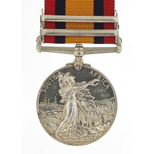 1541 - Victorian British military Queen's South Africa medal awarded to 5811PTEH.OVERY.1:RL.SUSSEXREGT