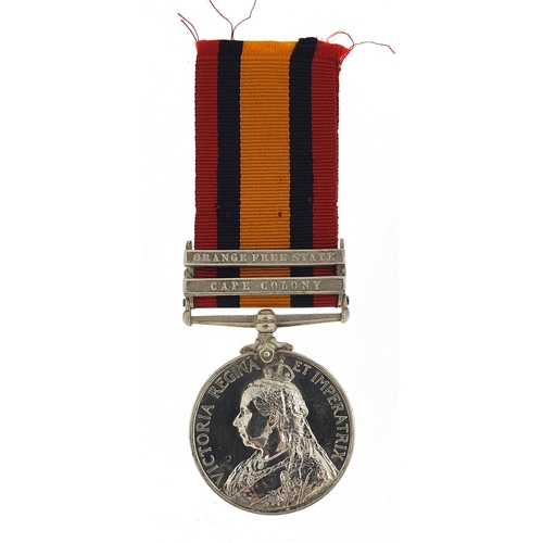 1536 - Victorian British military Queen's South Africa medal awarded to 4701PTEH.BARTLEY.1:RL.SUSSEXREGT wi... 