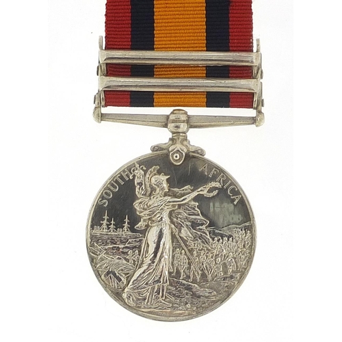 1536 - Victorian British military Queen's South Africa medal awarded to 4701PTEH.BARTLEY.1:RL.SUSSEXREGT wi... 