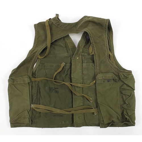 1570 - Military interest World War II C-1 Emergency USAAF waistcoat with holster