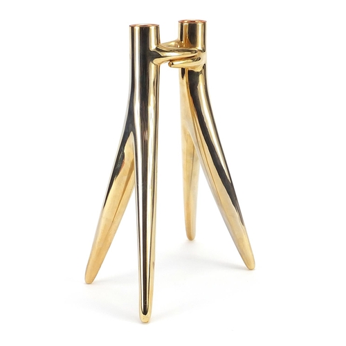 658 - Philippe Starck for Kartell, Modernist Abbracciaio candleholder in the form of an embracing couple, ... 