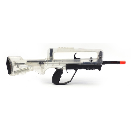 1079 - Airsoft gun by Cyberguns, 76cm in length