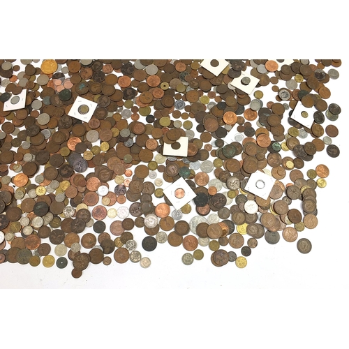 1021 - Extensive collection of antique and later British and world coinage