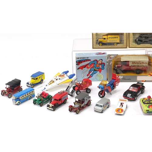 1513 - Collection of vintage and later diecast vehicles including Corgi, Matchbox and Dinky