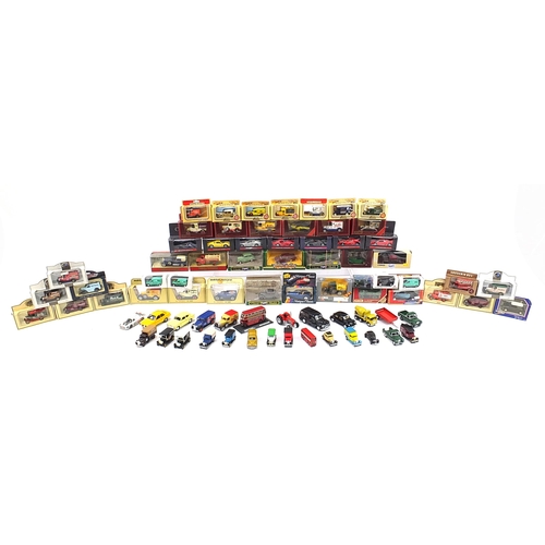 1449 - Large collection of diecast collector's vehicles with boxes including Days Gone by Lledo and Models ... 