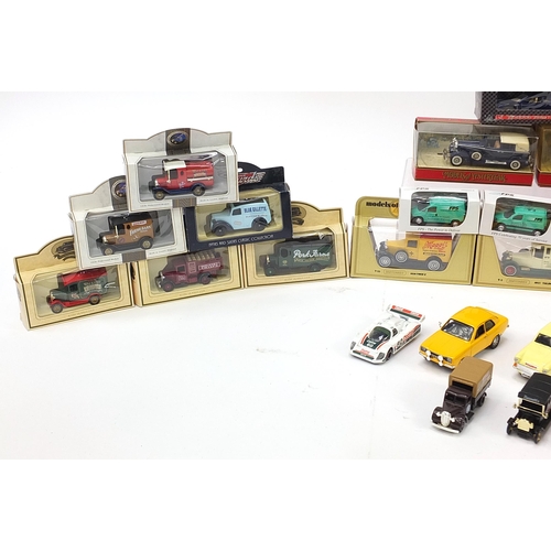 1449 - Large collection of diecast collector's vehicles with boxes including Days Gone by Lledo and Models ... 