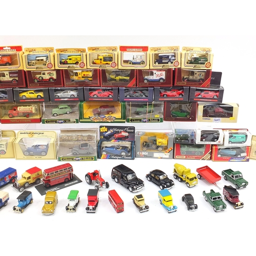 1449 - Large collection of diecast collector's vehicles with boxes including Days Gone by Lledo and Models ... 