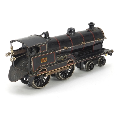 1466 - Vintage model railway O gauge locomotive, George V 2663, 23cm in length