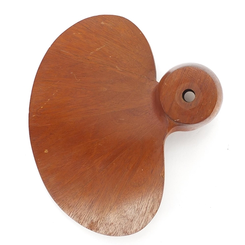 1600 - Military interest hardwood propeller impressed E Rees, 26cm in length