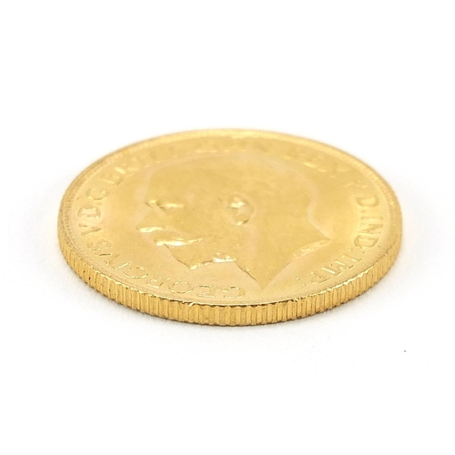 55 - George V 1914 gold sovereign - this lot is sold without buyer’s premium, the hammer price is the pri... 