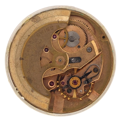 1698 - Omega, vintage gentlemen's Omega Seamaster automatic wristwatch movement and case, the movement numb... 