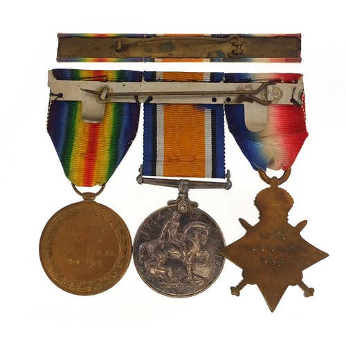 1524 - British military World War I trio awarded to 9330CPL.A.F.SLATTER.R.A.