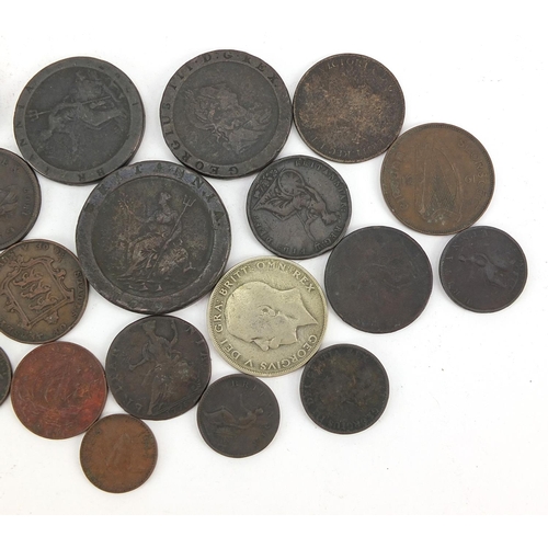 465 - George III and later British copper coinage including pennies