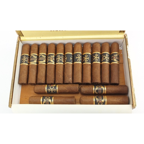 487 - Fifteen Montecristo Regius cigars with box