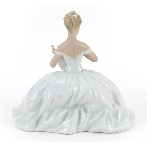 518 - Wallendorf, German porcelain figurine, 18cm high