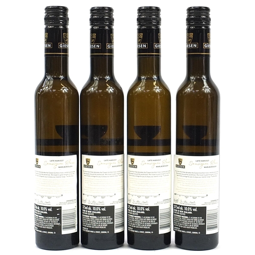 193 - Four 37.5cl bottles of 2013 Marlborough Late Harvest Sauvignon Blanc dessert wine