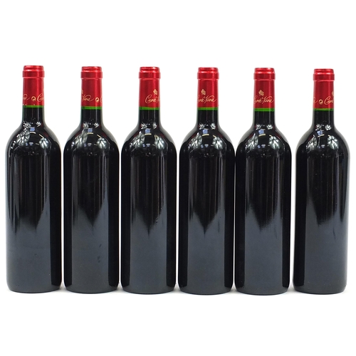 191 - Six bottles of 1998 Chateau Gigault Cuvee Viva red wine