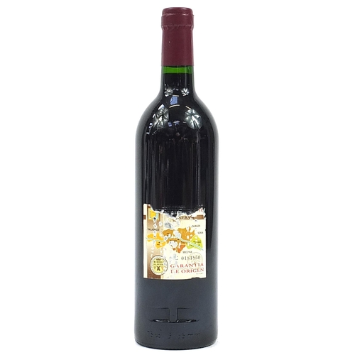 37 - Bottle of 1996 Ribera del Duero Bodegas Vinedos Cosecha red wine
