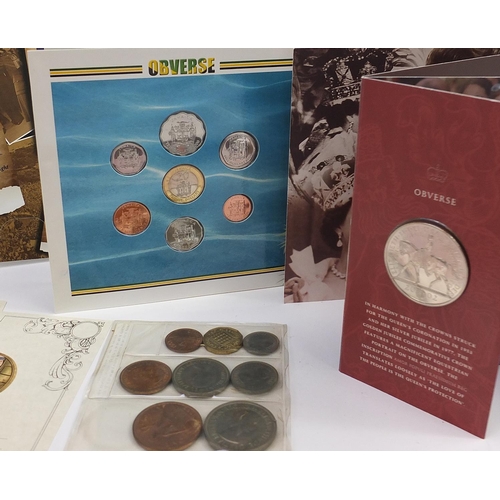 1180 - Uncirculated and proof coinage including Royal Canadian Mint 1978 collection United Kingdom uncircul... 