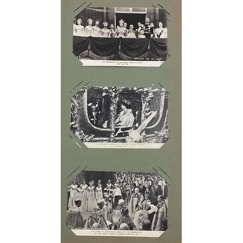 735 - Album of Royalty postcards, approximately 50