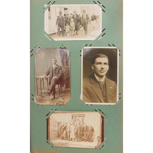 738 - Album of postcards mainly family social history and some stage and screen stars, approximately 200