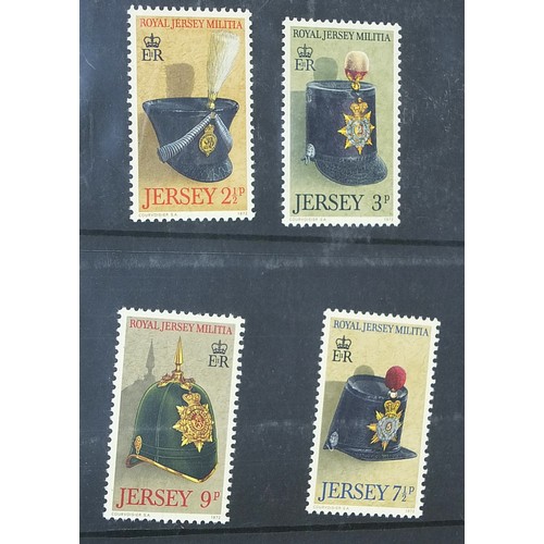 577 - Collection of stamp presentation packs and first day covers arranged in an album