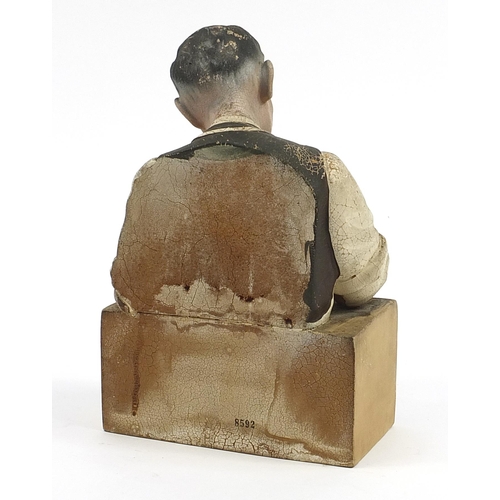 341 - Early 20th century Cobbler figure by Beritex advertising Phillips shoes, 31cm high