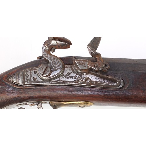 1619 - Decorative flintlock rifle, 131cm in length