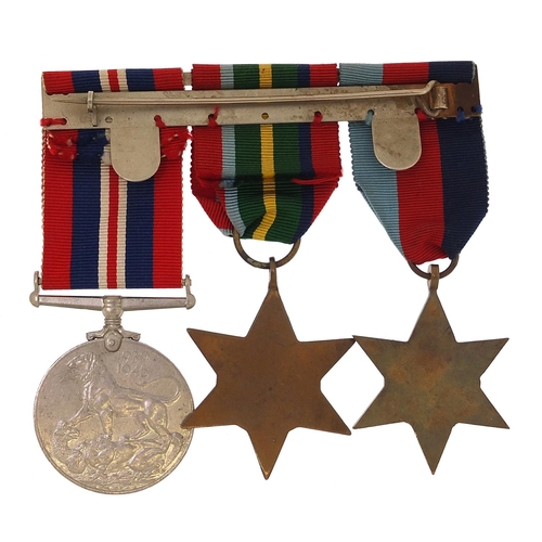 2294 - British military World War II three medal group including The Pacific star