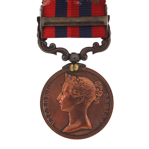 2287 - Victorian British military India General Service medal with Kachin Hills 1892-93 bar, unnamed