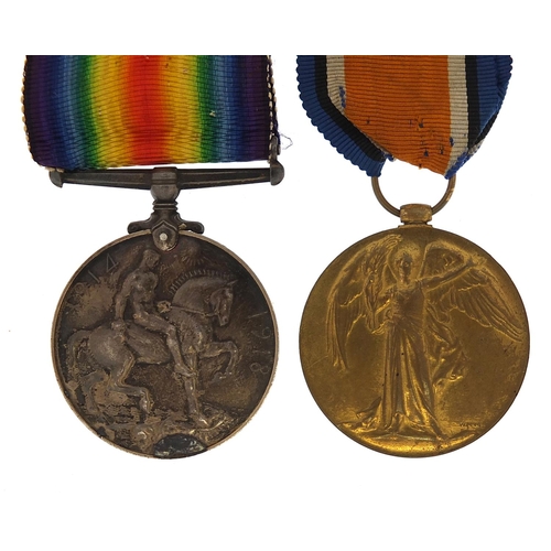 2292 - British military World War I pair awarded to S-361839PTE.A.PRINOLD.A.S.C.